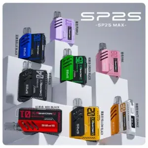 SP2S Max 充電式主機 思博睿方塊霧化煙桿 (通用 SP2S Max 專用煙彈)